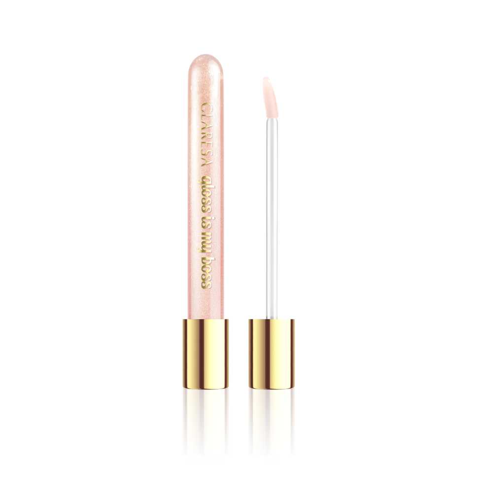 Claresa Gloss Is My Boss 03 Bossa Nova 5 ml – lesk na pery s kyselinou hyalurónovou
