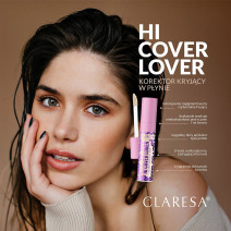 Claresa Hi Cover Lover 25 Sand – krycí korektor v tekutej forme