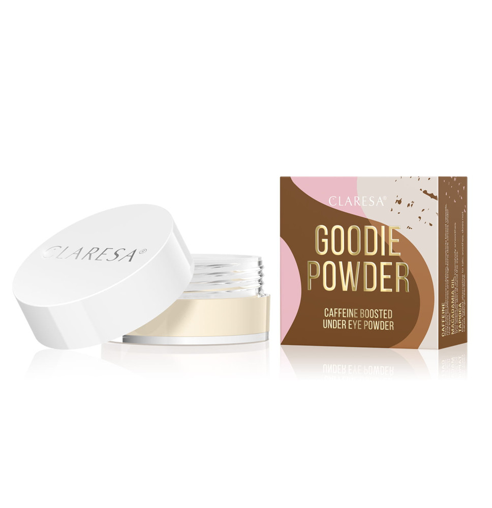 CLARESA Goodie Powder – púder pod oči s kofeínom 6 g