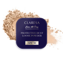 CLARESA Protective Dust Loose Powder SPF 30 – fixačný sypký púder