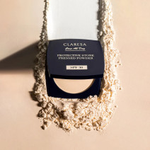 CLARESA Protective Stone Pressed Powder SPF 30 – lisovaný fixačný púder 10 g