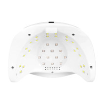 UV/LED lampa na nechty Glow S1 168W Gold