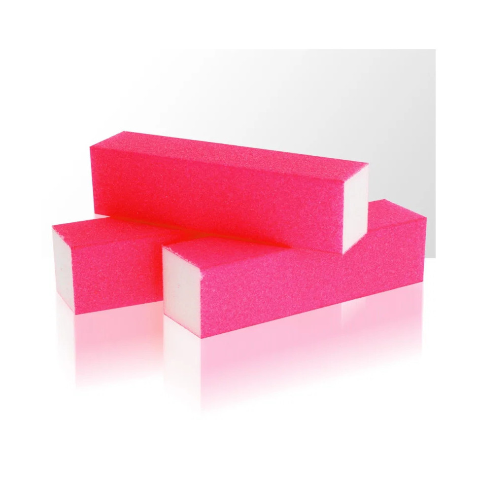 Brúsny blok - neón ružový 240/240
