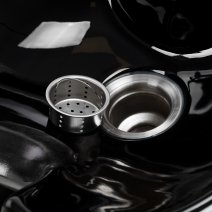 Kadernícka umývacia jednotka Omega Nautica čierna