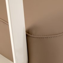 Kadernícke kreslo Omega Aurora svetlohnedé