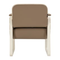 Stolička do čakárne Omega Grandeur svetlohnedá