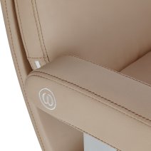 Kadernícke kreslo Omega Astra béžové