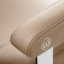 Kadernícke kreslo Omega Astra Plus béžové