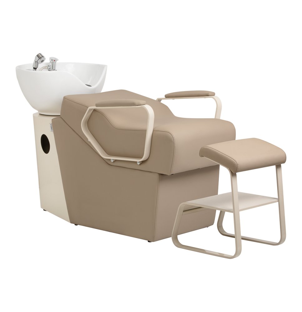 Kadernícka umývacia jednotka Omega Marina béžová