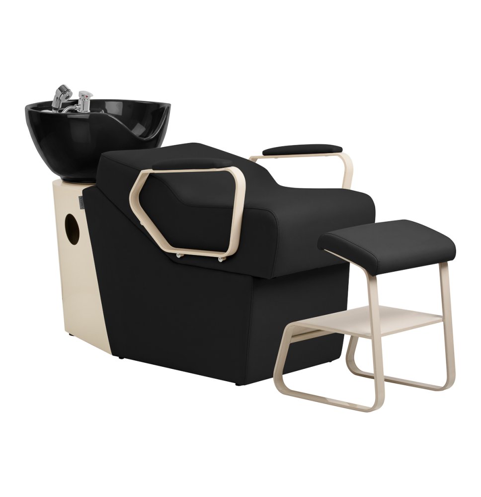 Kadernícka umývacia jednotka Omega Marina čierna