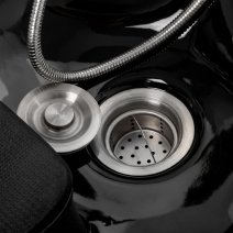 Kadernícka umývacia jednotka Omega Marina čierna