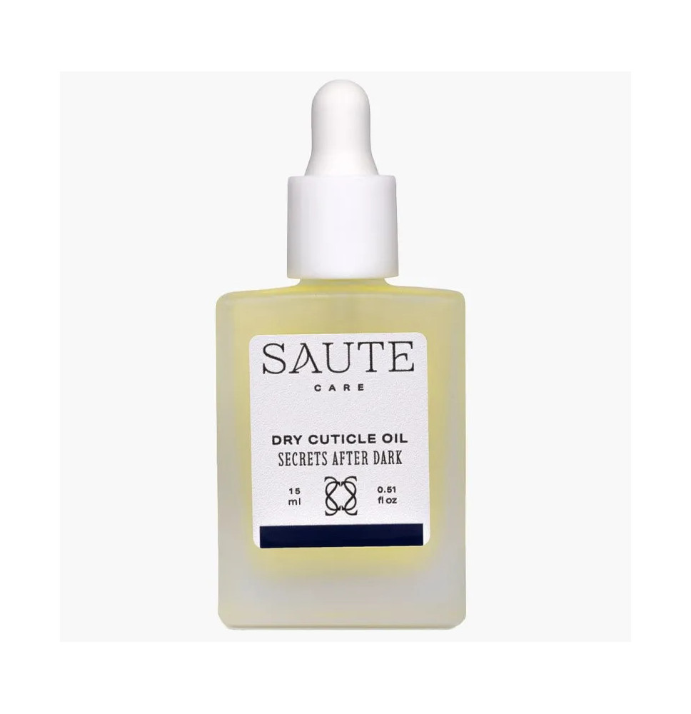 Suchý olej na kožičku Saute Care Secrets After Dark 15 ml – hydratačný olej na nechty