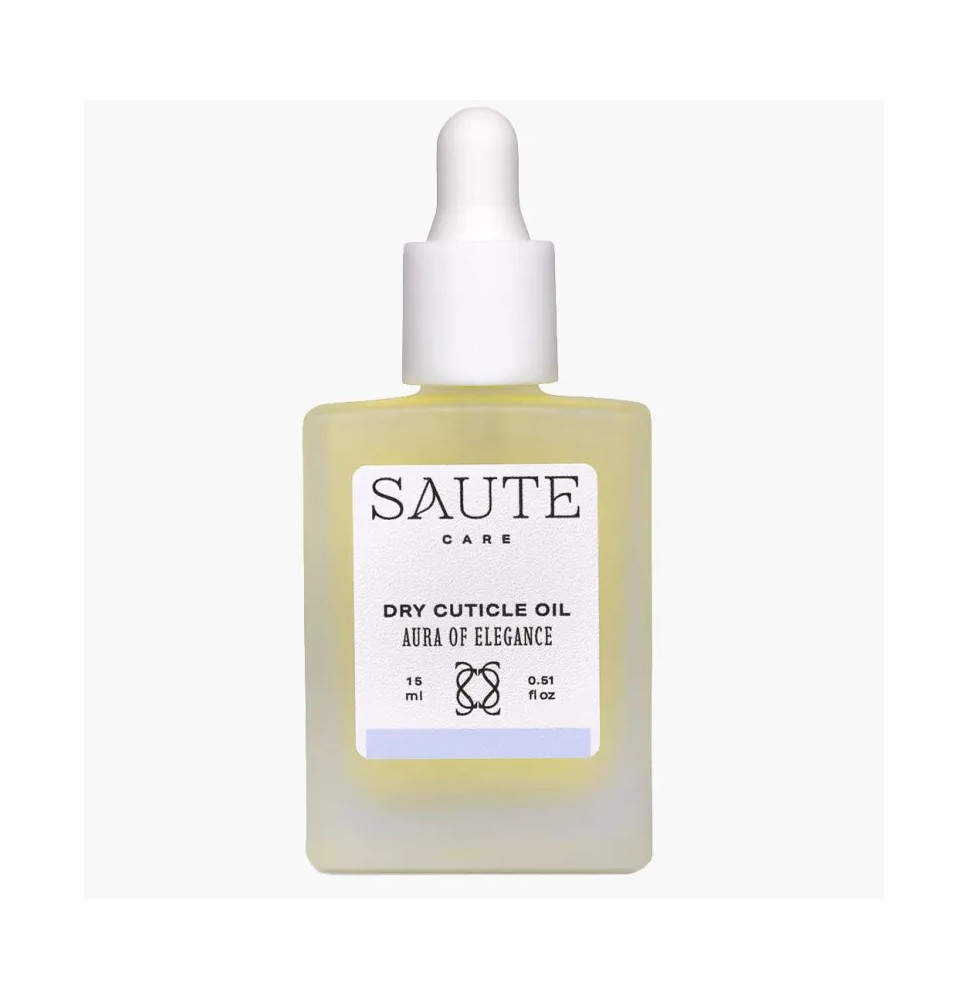 Suchý olej na kožičku Saute Care Aura of Elegance 15 ml – hydratačný olej na nechty